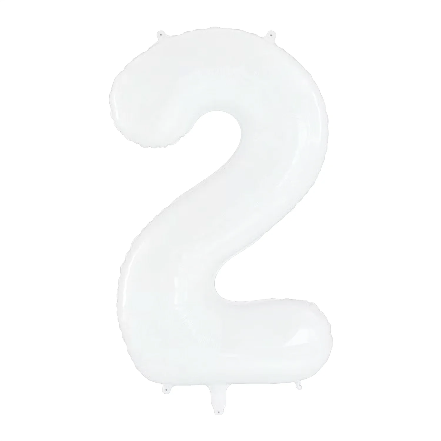 Pkg White Number Two 34"