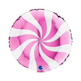 Pkg Swirly Matte Fuxia 36"