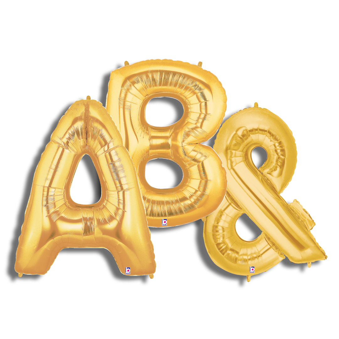 Gold Letters 34"