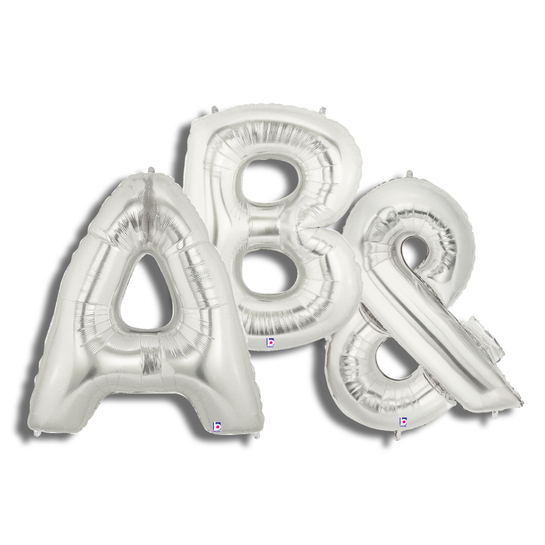 Silver Letters 34"
