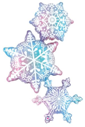 Pkg Snowflake trio 42"